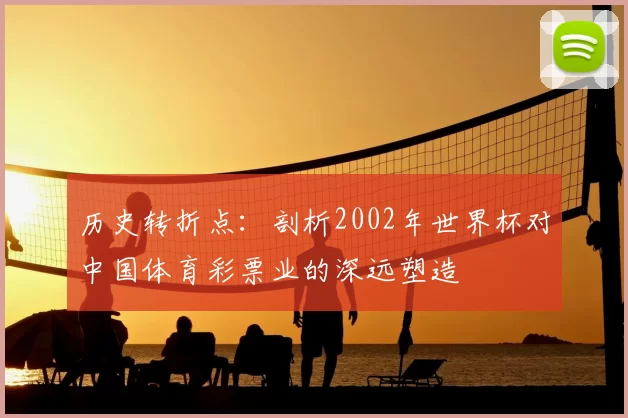 历史转折点:剖析2002年世界杯对中国体育彩票业的深远塑造
