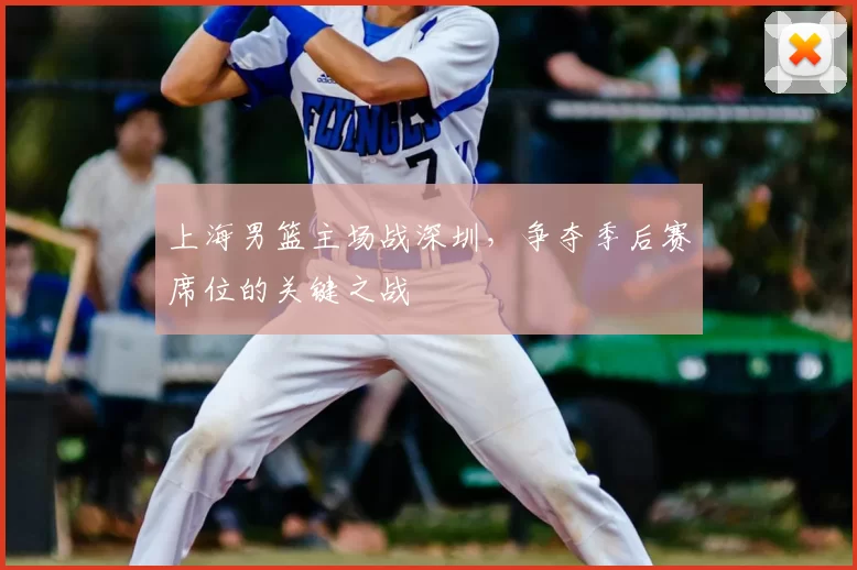 上海男篮主场战深圳，争夺季后赛席位的关键之战